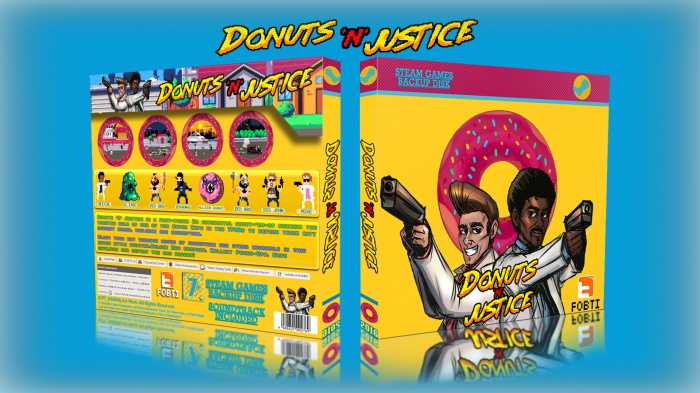 Donuts'n'Justice box art cover
