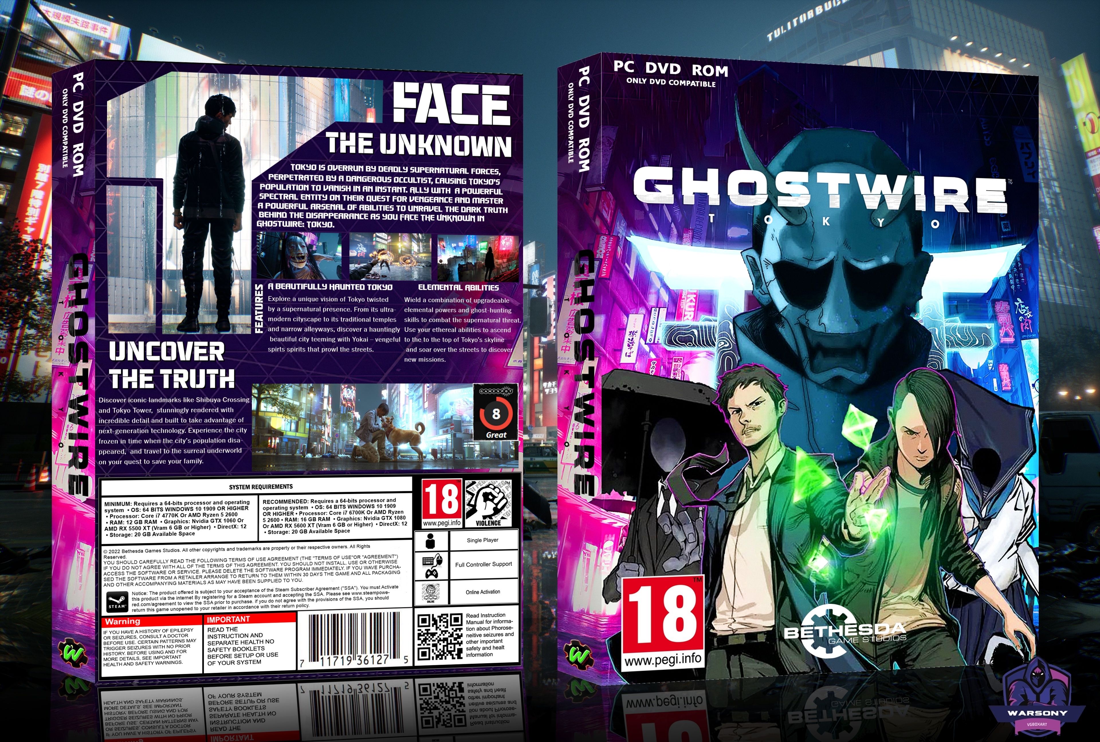 Ghostwire: Tokyo box cover