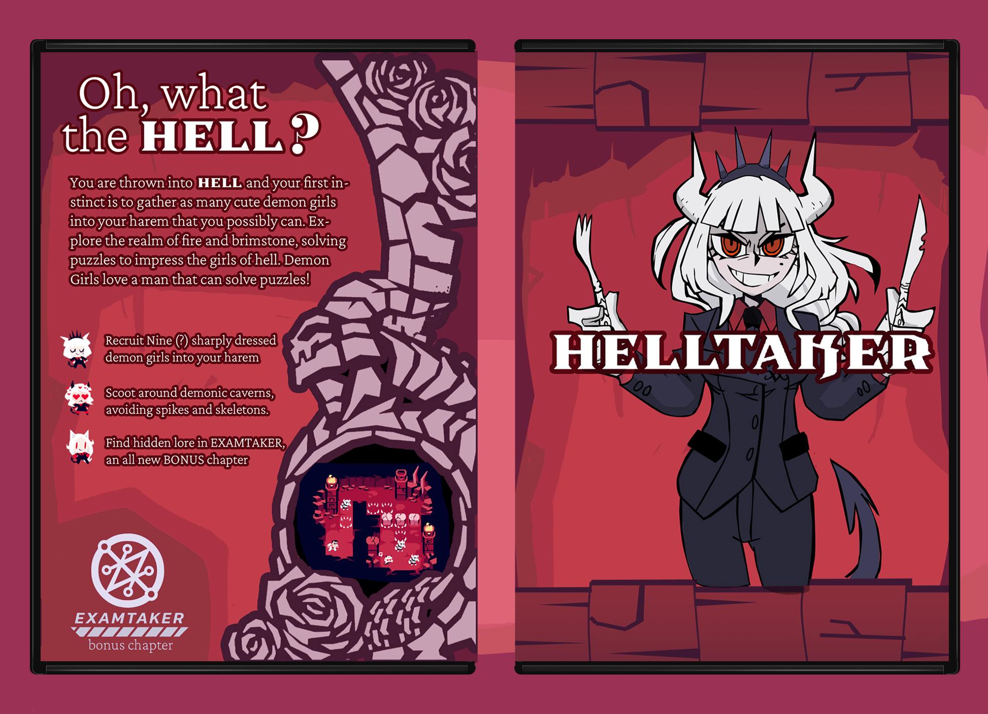 Helltaker box cover