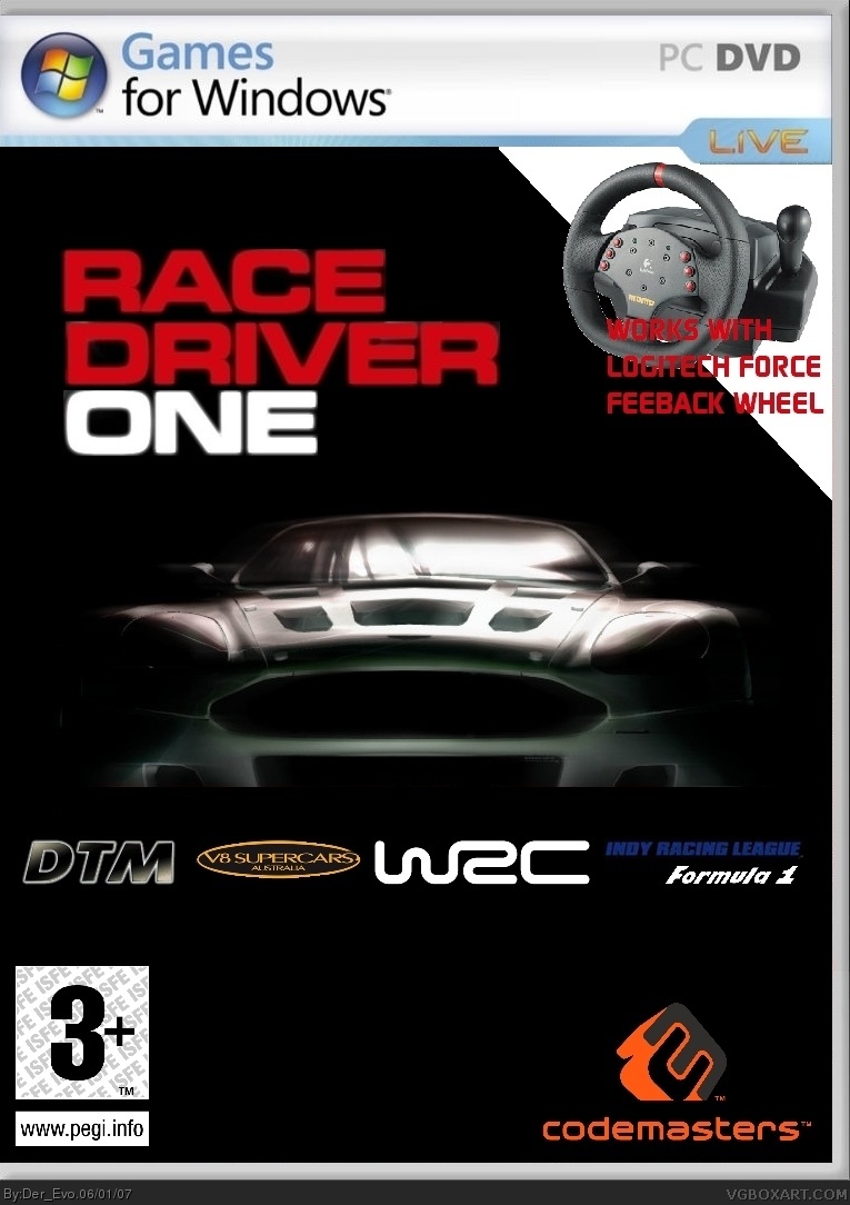 Race Driver One box cover