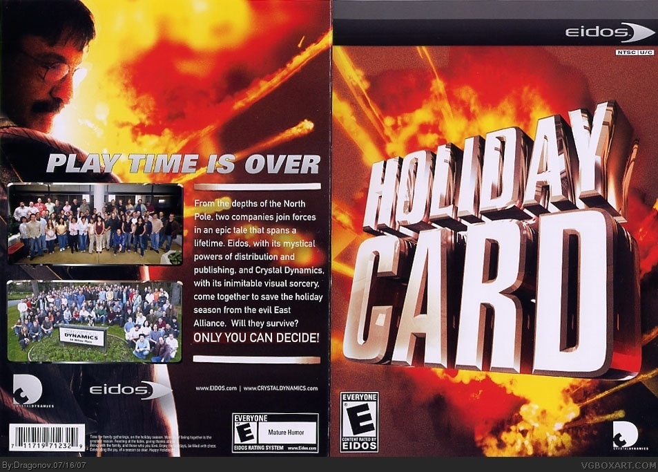 Holiday Card box cover