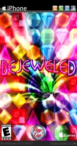 Bejeweled box cover