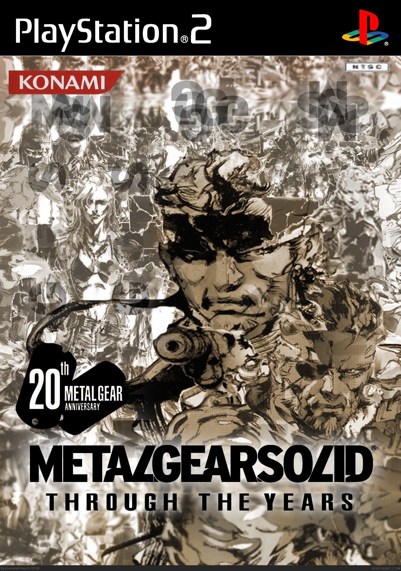 Metal Gear Solid: Through the Years box cover