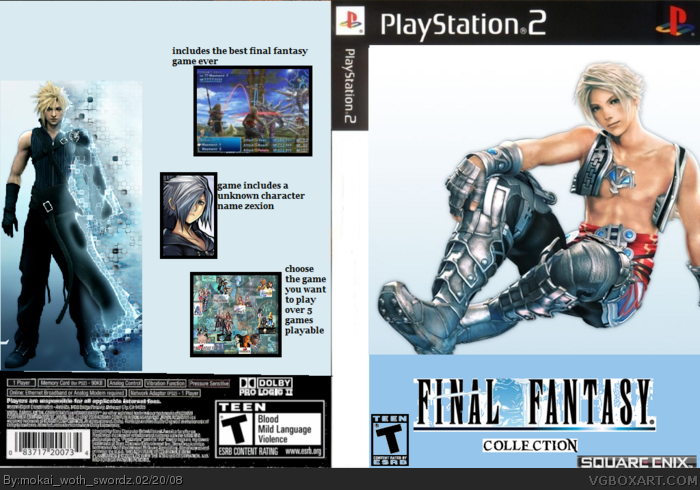 Final Fantasy Collection box art cover