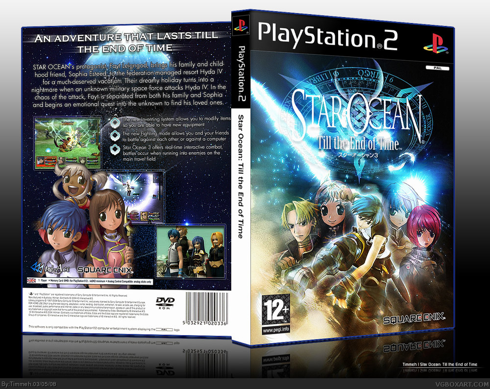 Star Ocean: Till the End of Time box cover