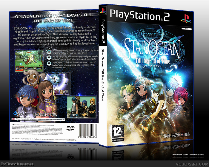 Star Ocean: Till the End of Time box art cover