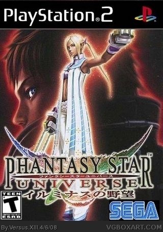 Phantasy Star Universe: Ambition of the Illuminus box cover
