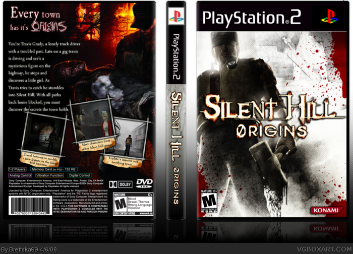 Silent Hill Origins box art cover