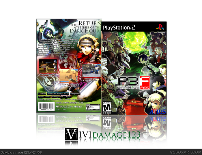 Persona 3 FES box art cover