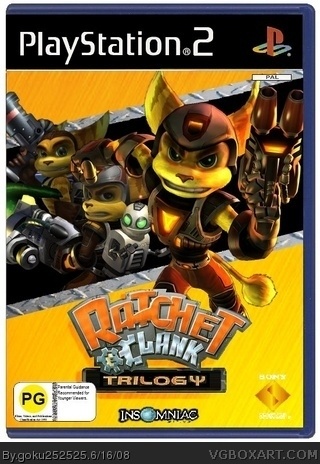 Ratchet and Clank: Trilogy box cover