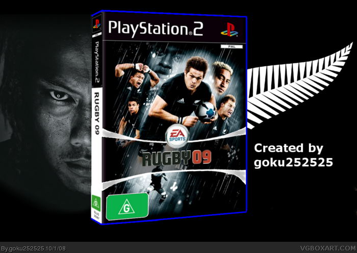 Rugby 09 box art cover