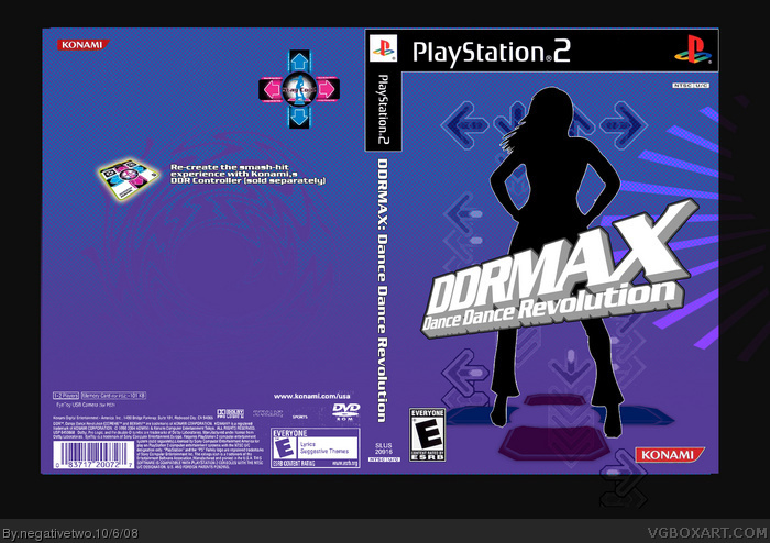 DDR max box art cover