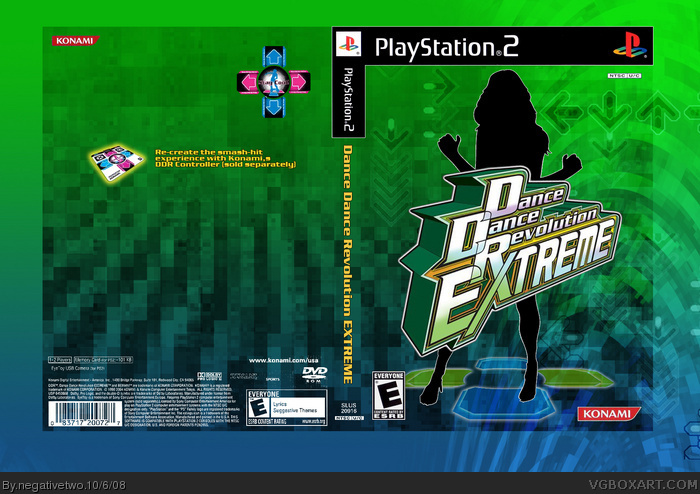 DDR Extreme box art cover