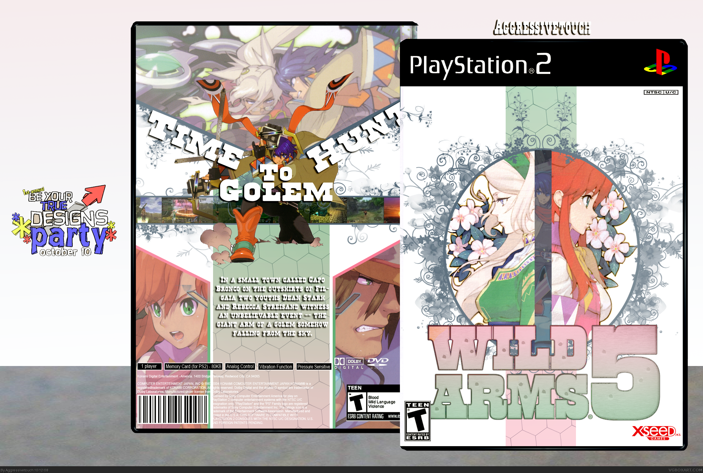 Wild Arms 5 box cover