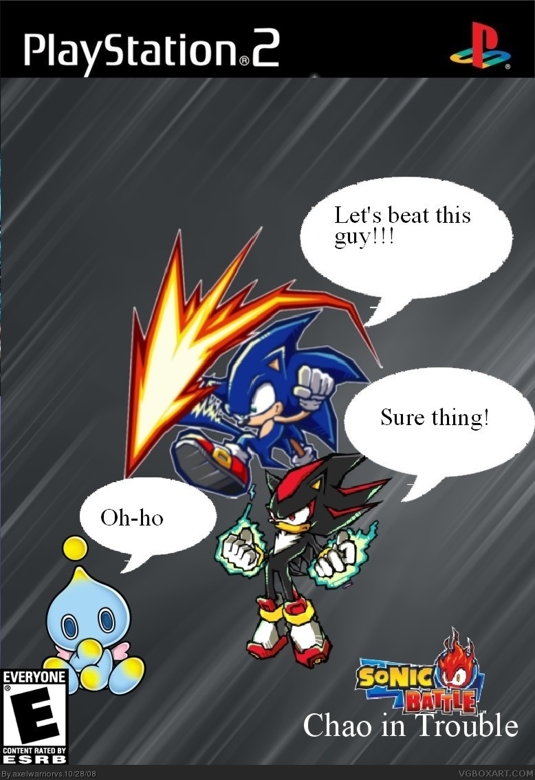 Sonic Battle: Chao in Trouble box cover