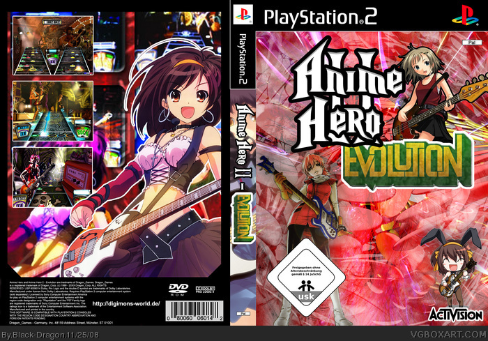 Anime Hero 2 - Evolution box art cover