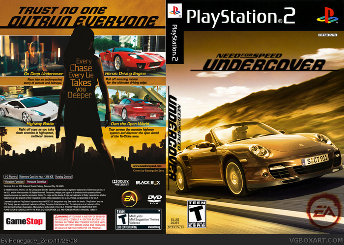 Need for Speed Undercover box art cover