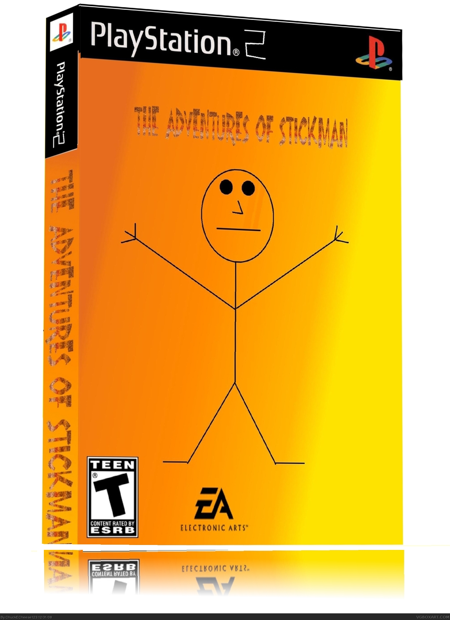 The Adventures Of Stickman box cover