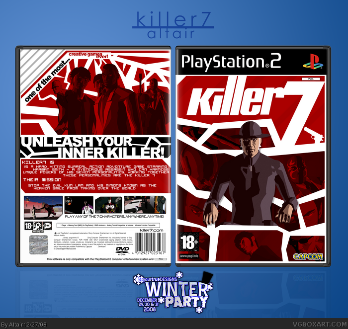 Killer7 box art cover