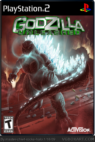 Godzilla box art cover