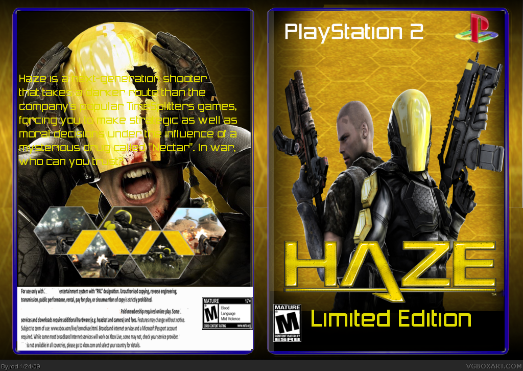 Haze: Limited Edition box cover