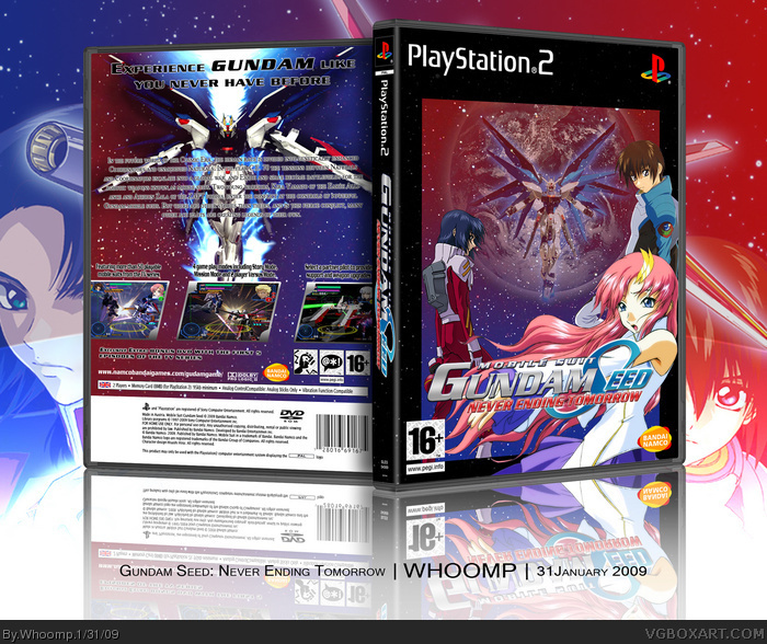 Gundam Seed: Never Ending Tomorrow box art cover
