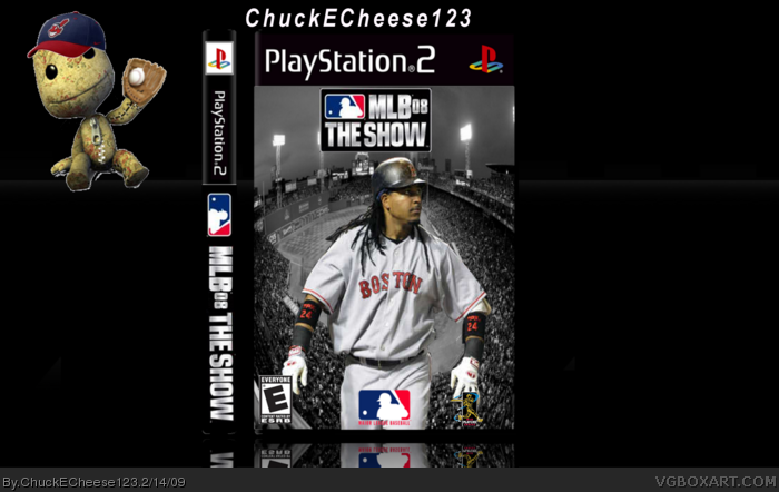 MLB 08: The Show box art cover