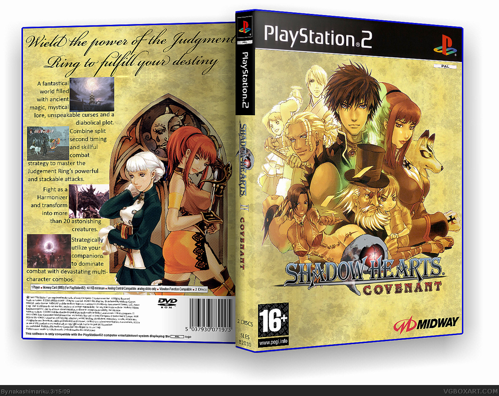 Shadow Hearts : Covenant box cover