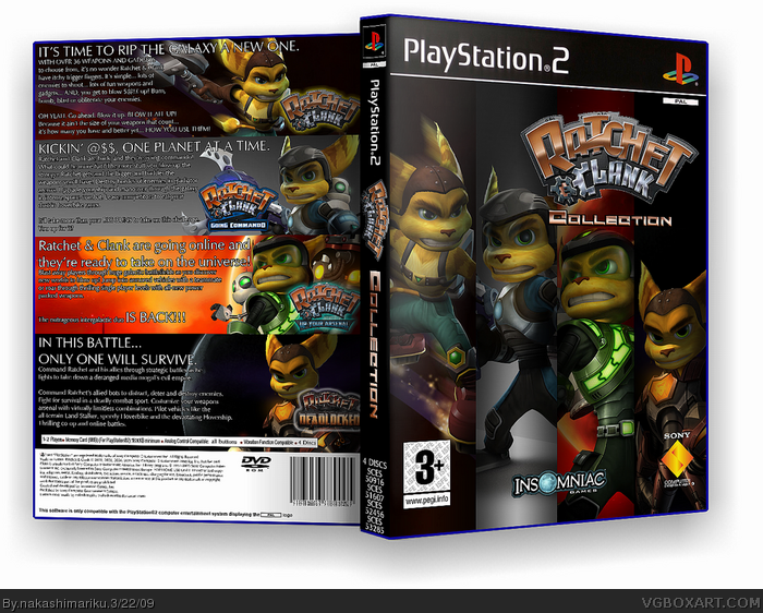Ratchet & Clank Collection box art cover