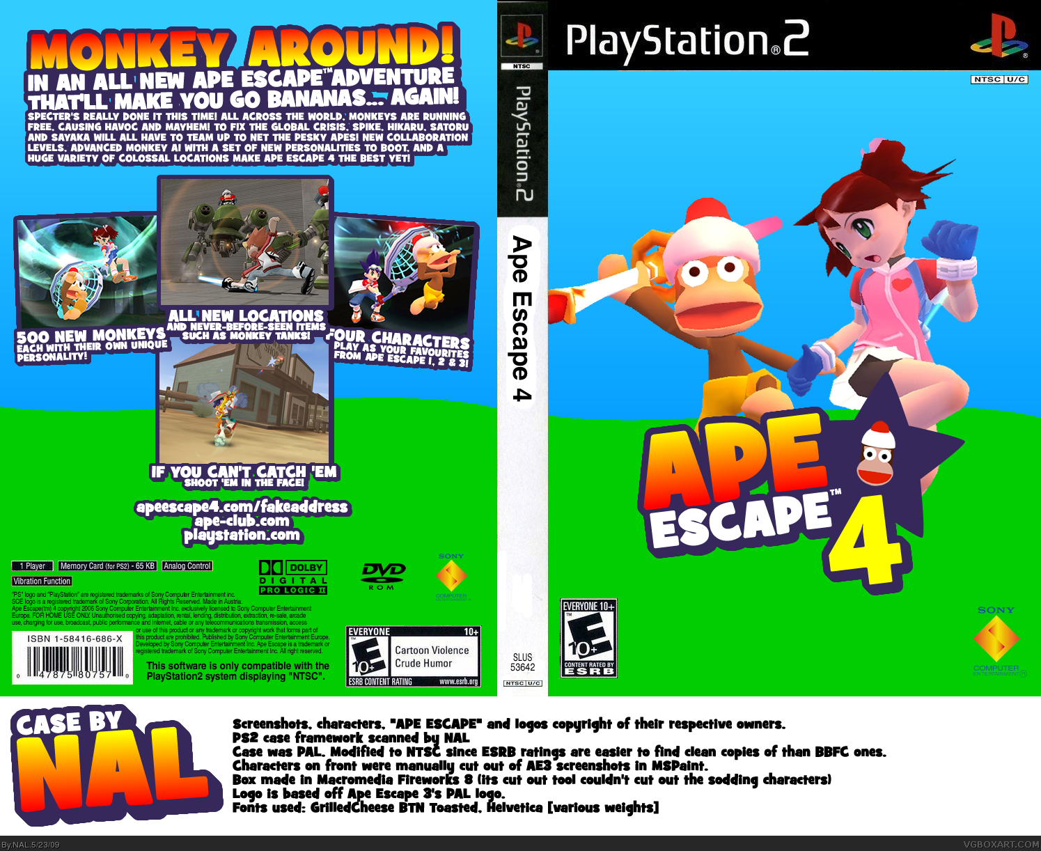Ape Escape 4 box cover