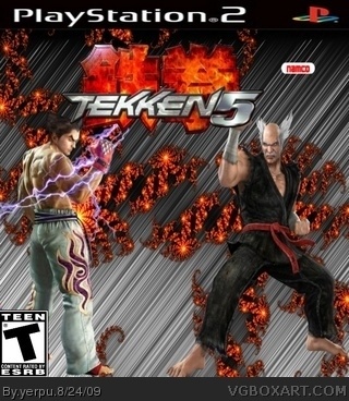 Tekken 5 box cover