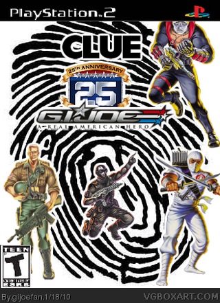 G.I JOE Clue box cover