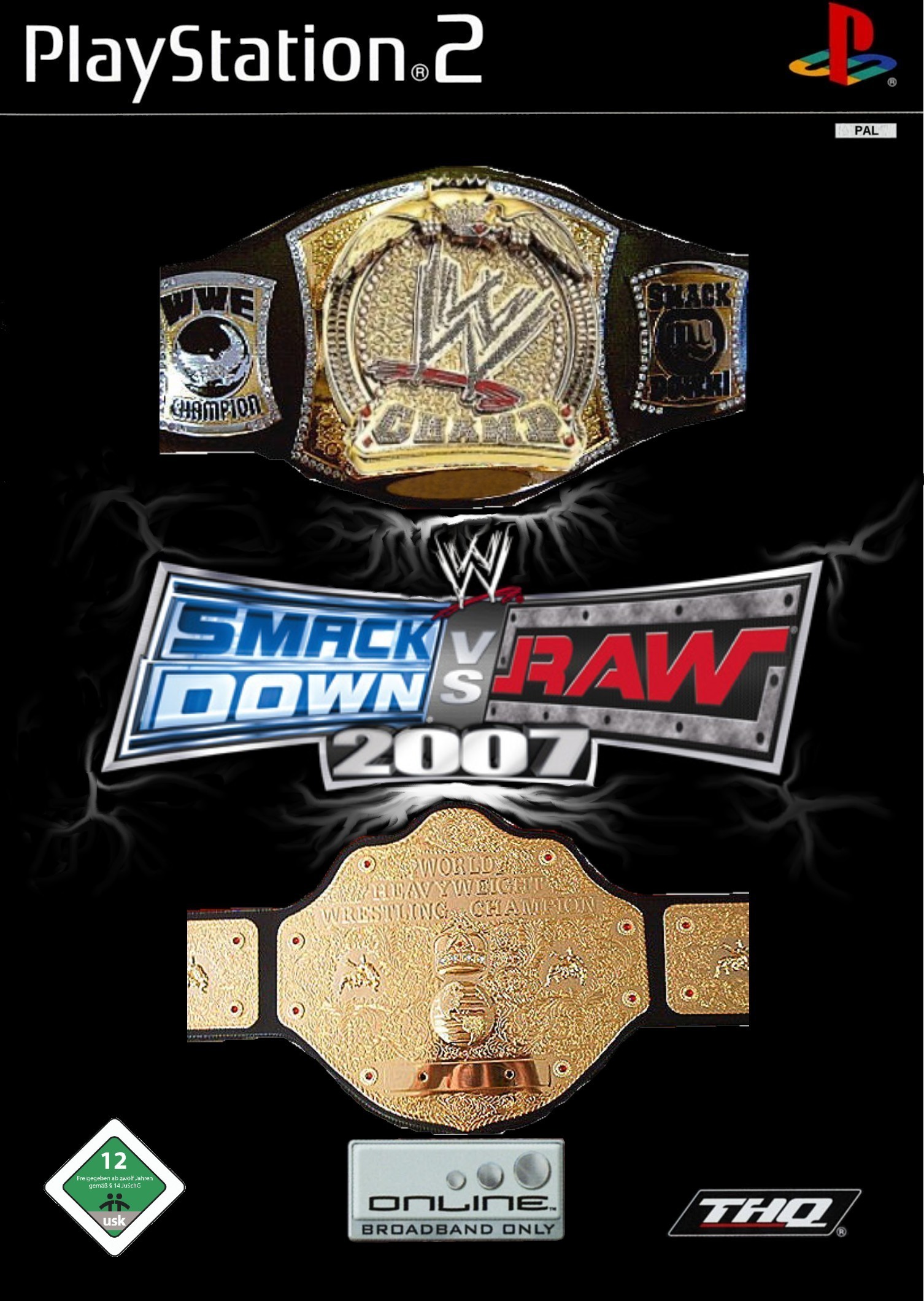 WWE SmackDown! vs. RAW 2007 box cover