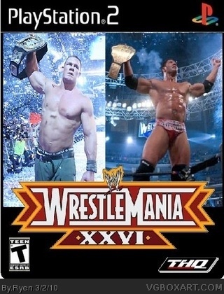 WWE Wrestlemania XXVI box cover