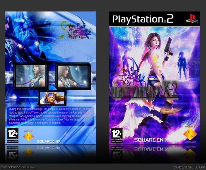 Final Fantasy X-2 box cover