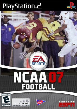 NCAA 07 Football box art cover