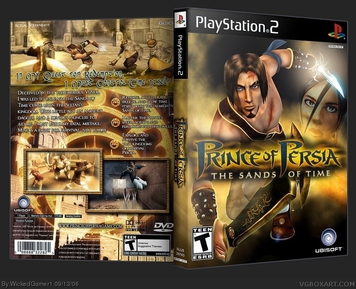 Prince of Persia: Sands of Time box art cover