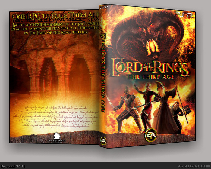 The Lord of the Rings- The Third Age (3D) box art cover