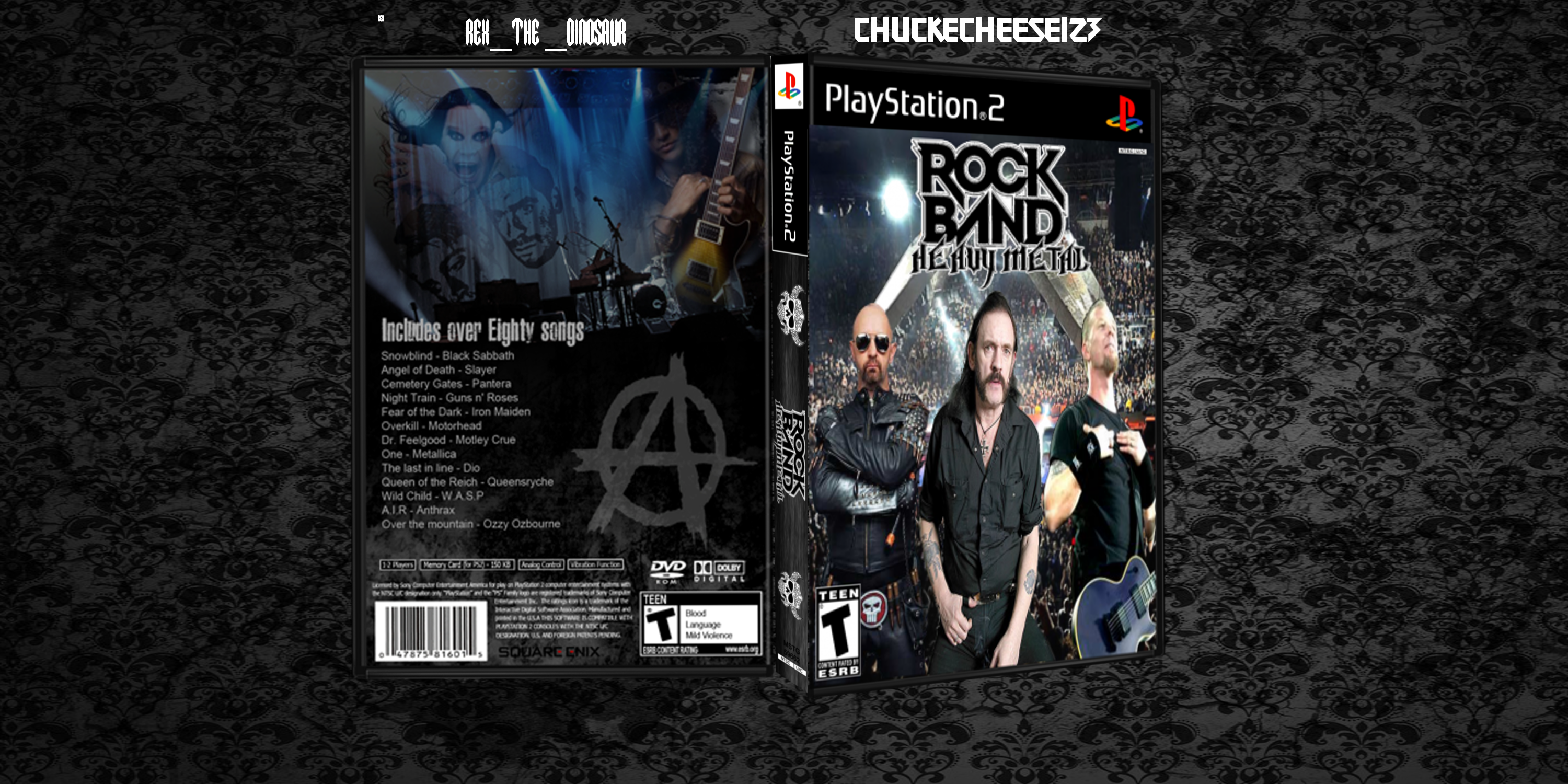 Rock Band: Heavy Metal box cover