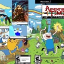 Adventure Time:The Video Game (rough draft) Box Art Cover