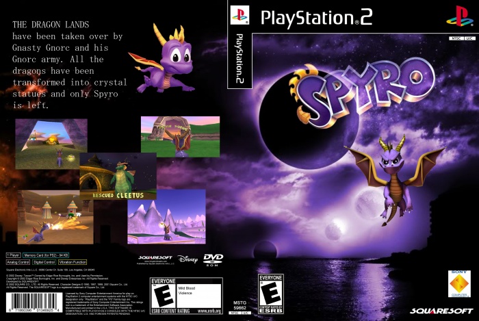 Spyro box art cover