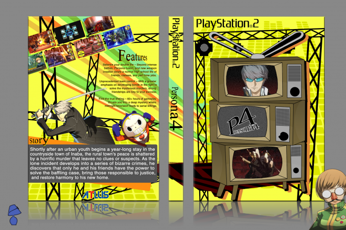 Shin Megami Tensei: Persona 4 box art cover
