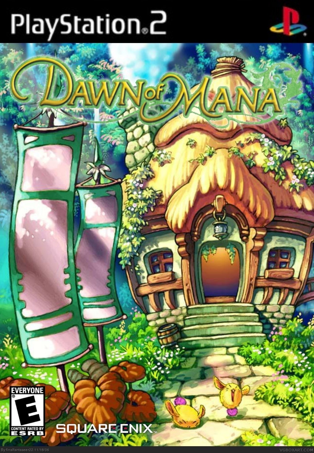 Dawn of Mana box cover