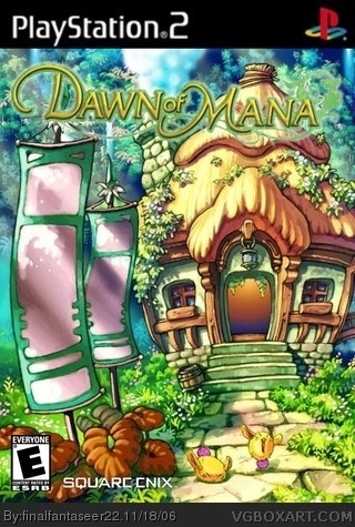 Dawn of Mana box art cover