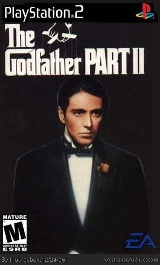 The Godfather Part II box cover