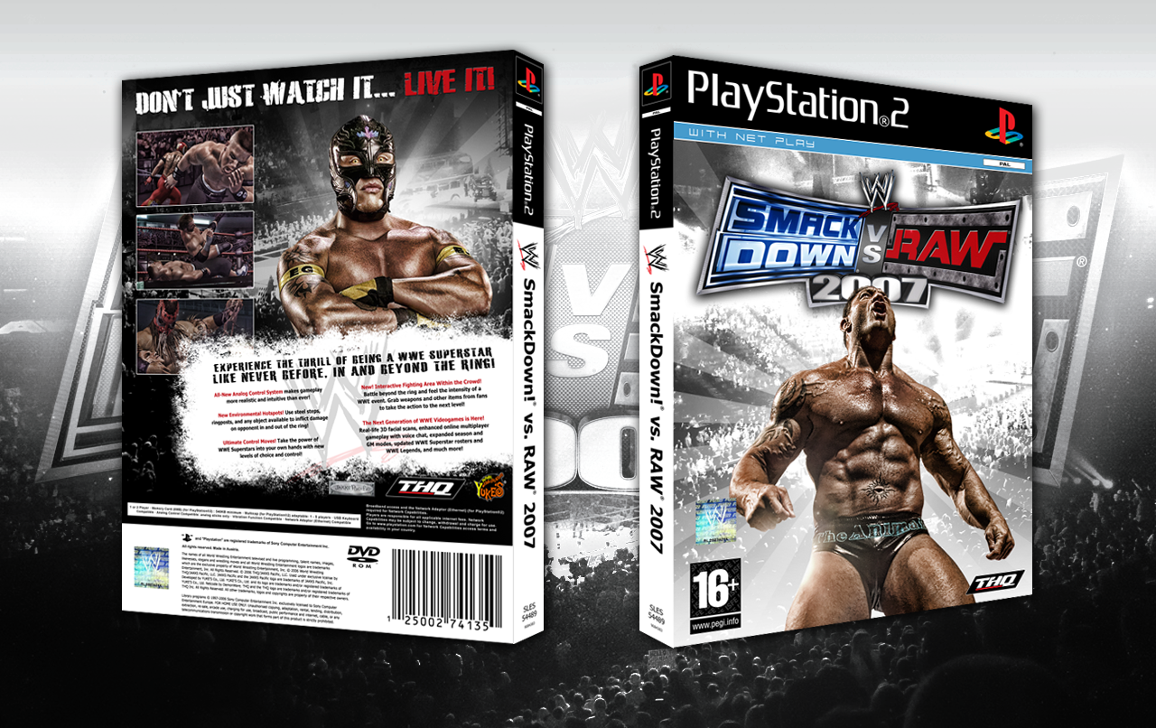 WWE: SmackDown vs. RAW 2007 box cover