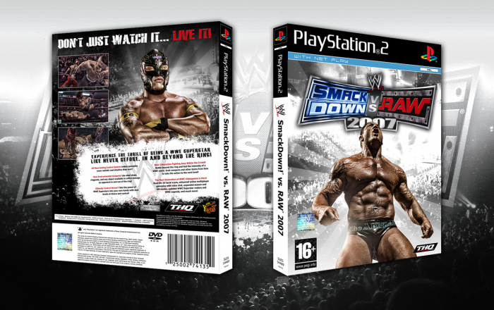 WWE: SmackDown vs. RAW 2007 box art cover