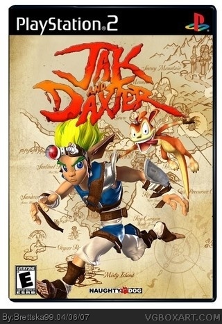 Jak & Daxter box cover
