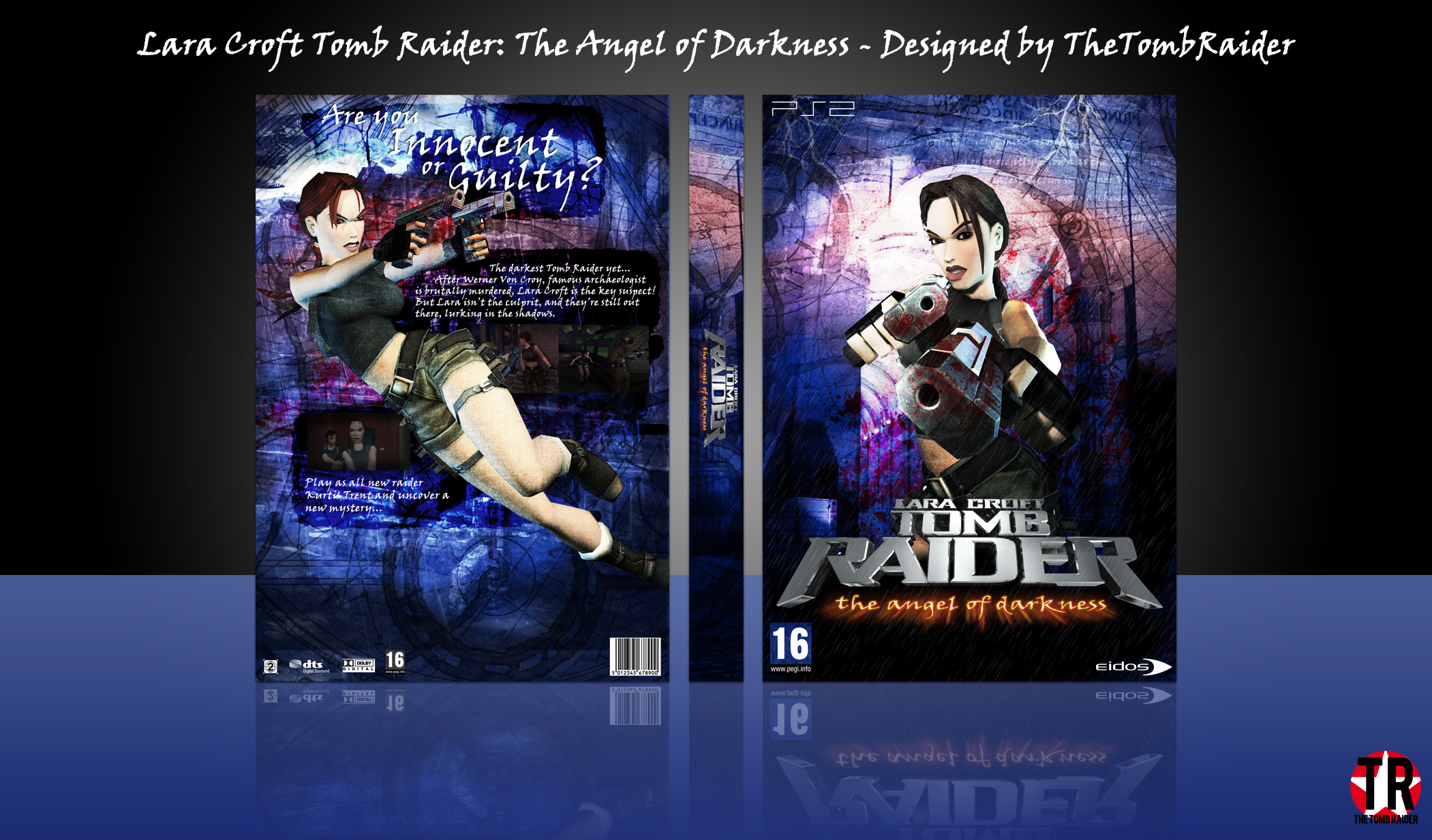 Lara Croft Tomb Raider: Angel Of Darkness box cover