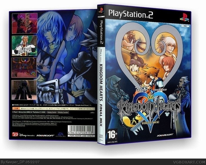 Kingdom Hearts: Final Mix box art cover